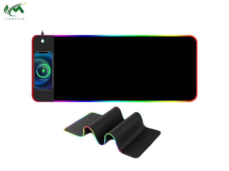 RGB wireless charging mousepad