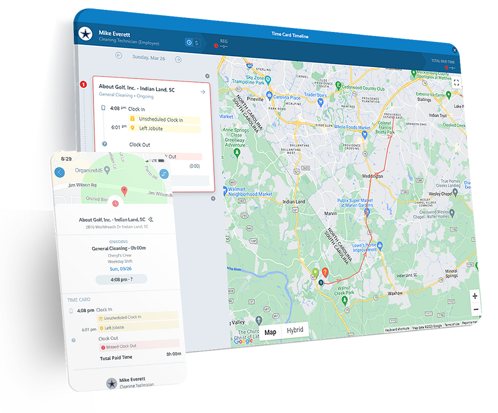 Real-time gps tracking for remote teams