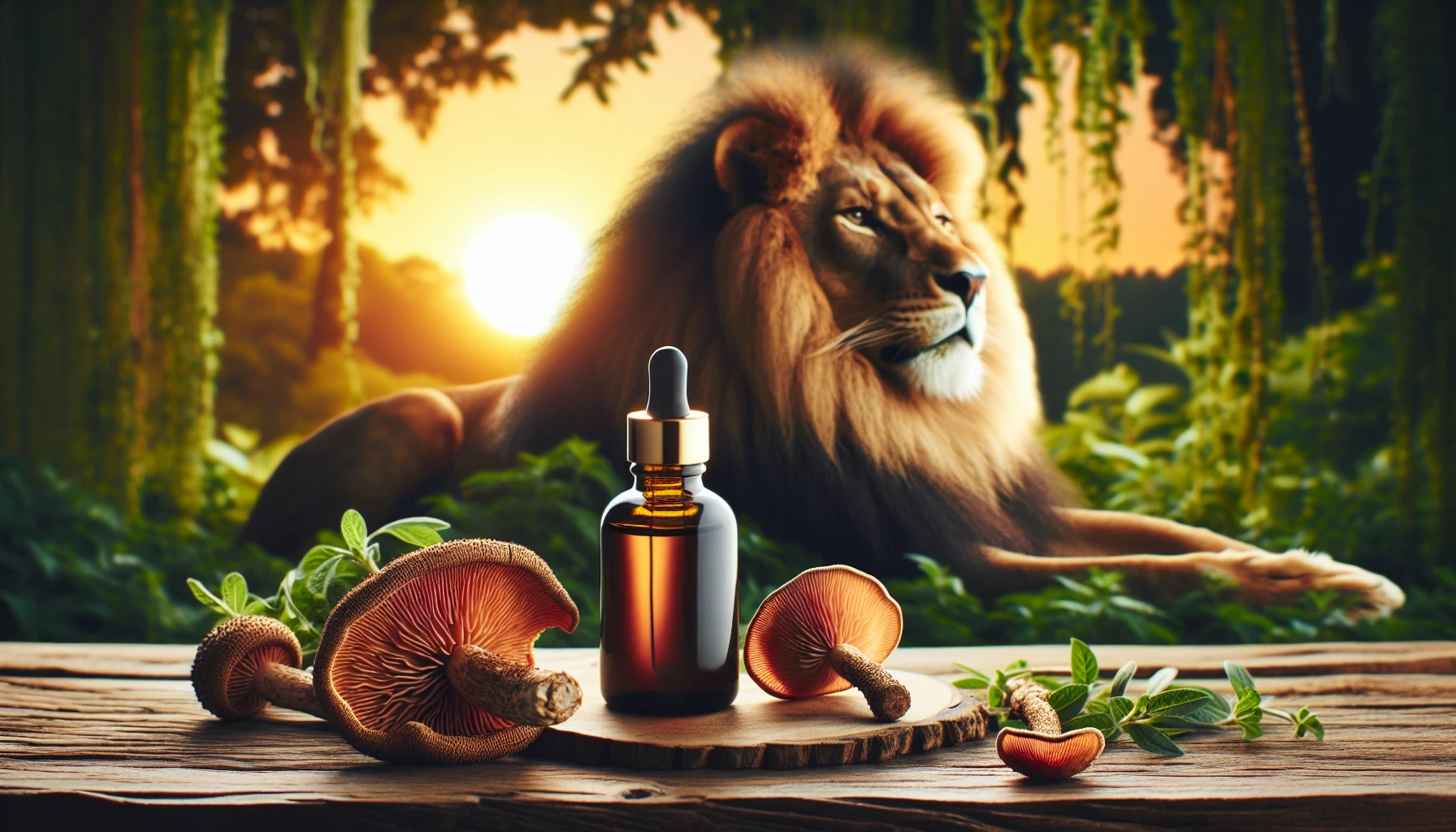 Relaxation with Lion's Mane Tincture