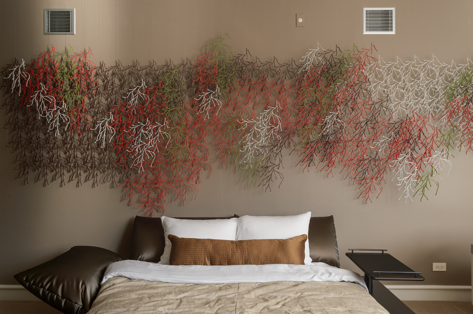 One of the Bedrooms in MJ's Highland Park Mansion