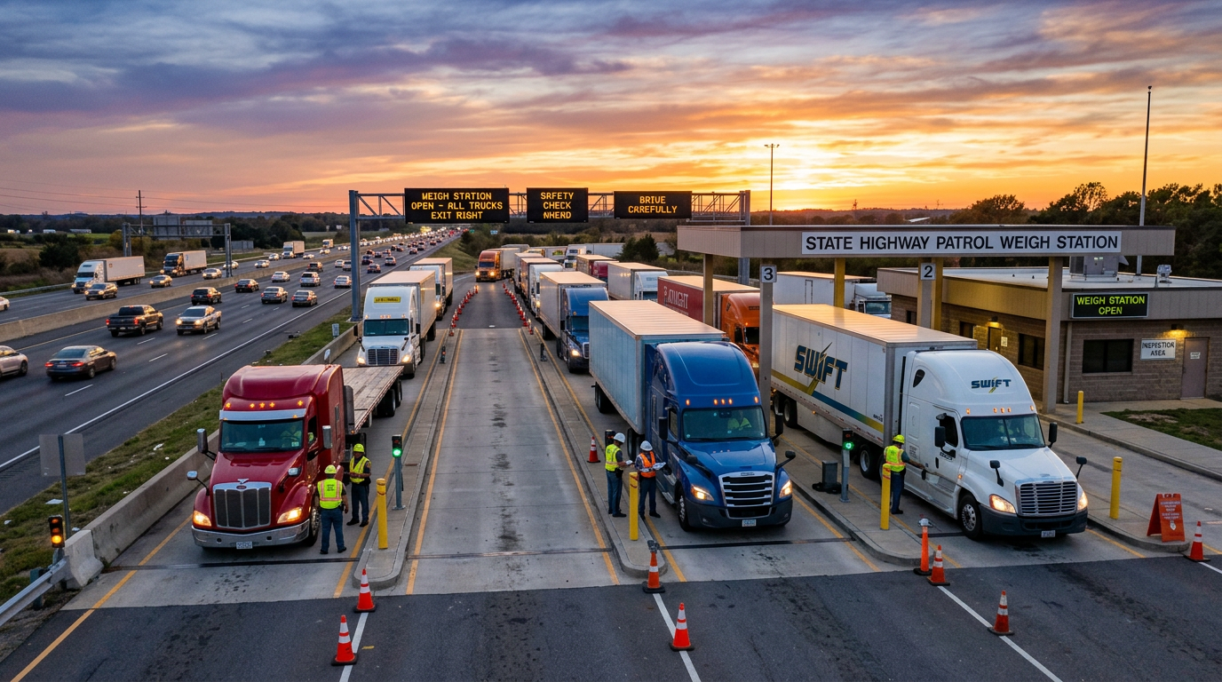Hours of Service Violations During Roadcheck