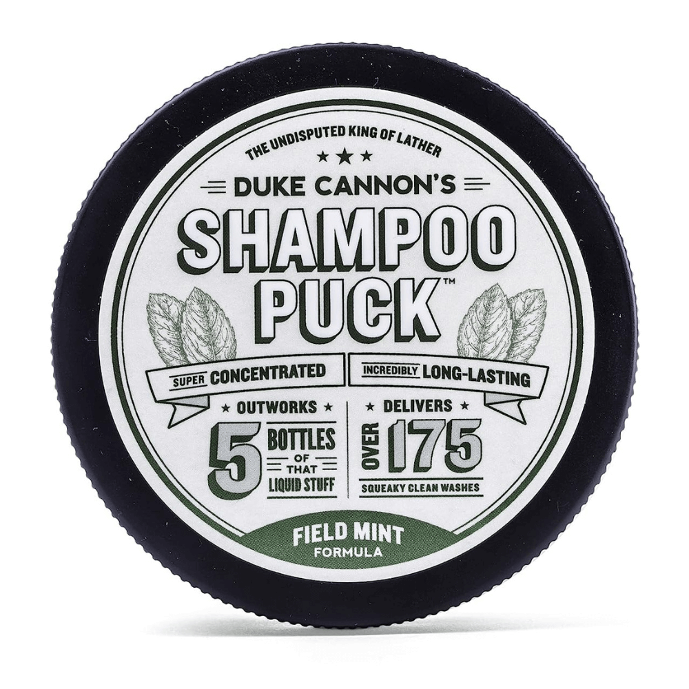 Duke Cannon Supply Co. Shampoo Puck for Men Field Mint