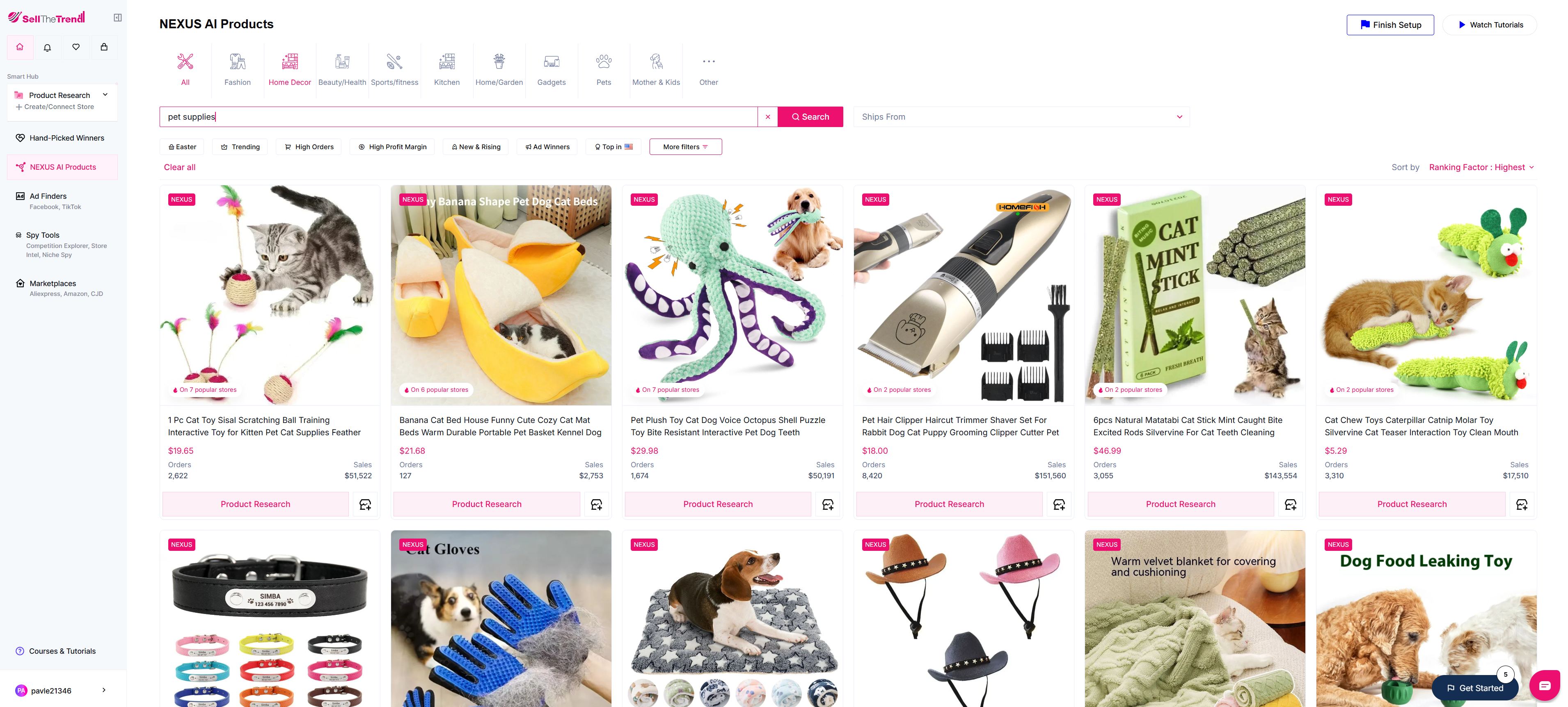 fining the best products for your customers' pets