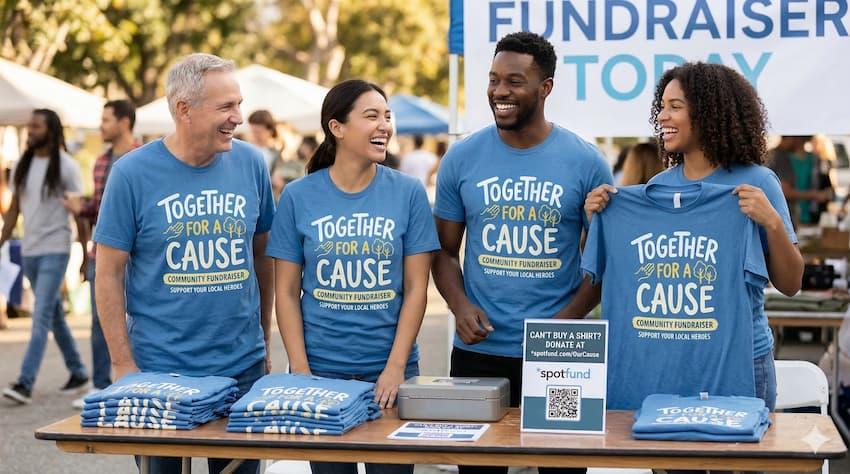 t shirt fundraiser
