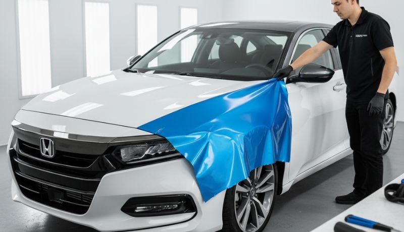 Reversibility of Honda Accord Vinyl film