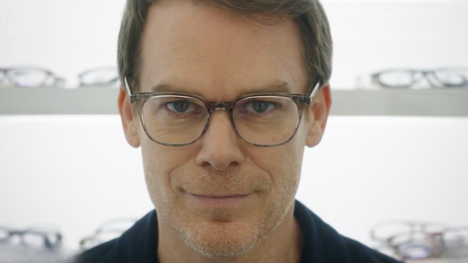 Michael C. Hall as Dexter Morgan with glasses in Dexter: Resurrection Season 2 Teaser