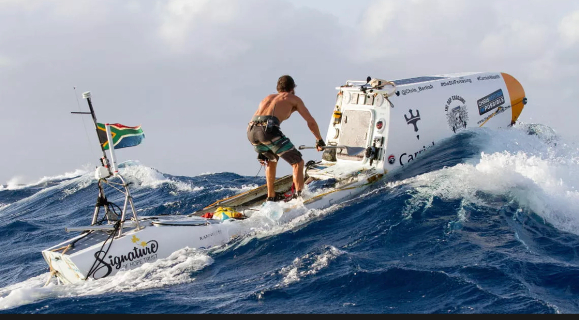 the first paddle board to cross the Atlantic is the perfect paddle board