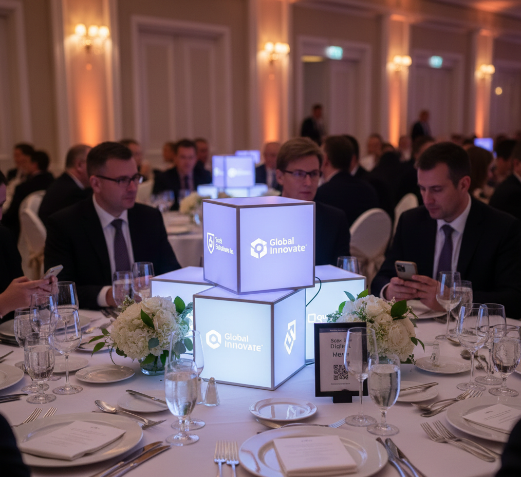 Which Are The Best Sponsorship Signage Examples? 4 innovative table arrangements