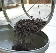 cooling roast coffee beans