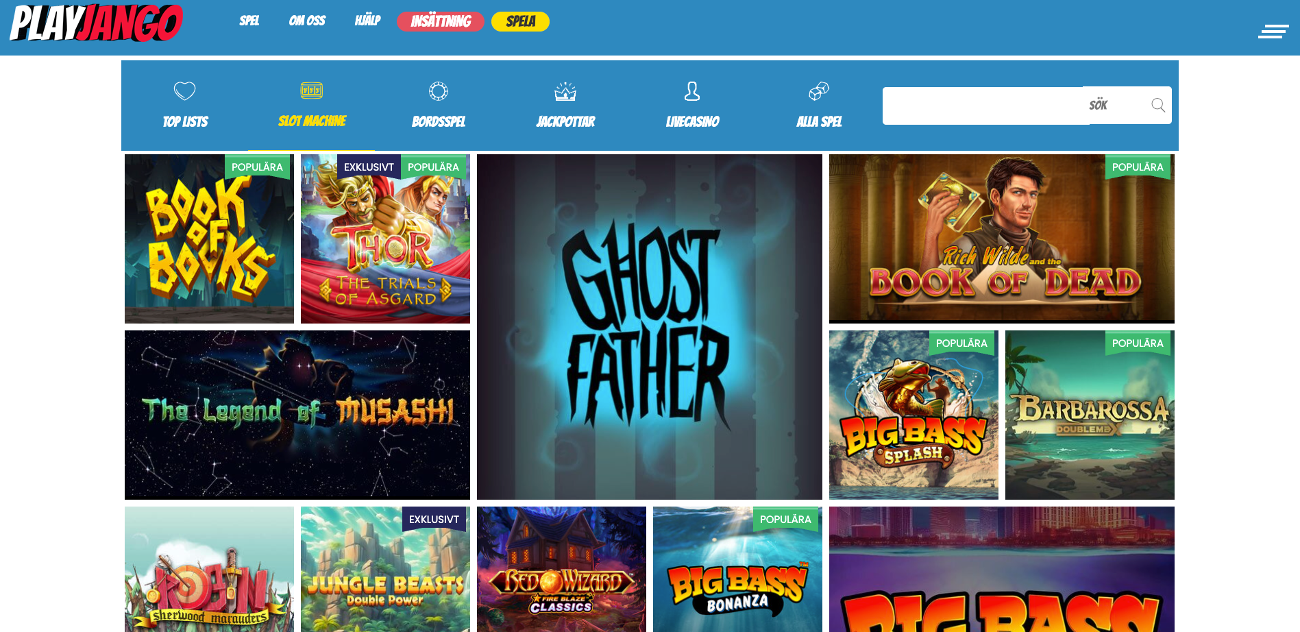 Play Jango slots