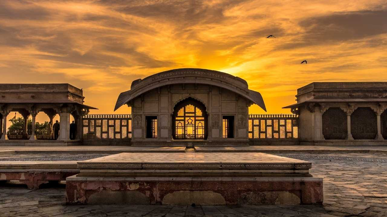 Pakistan, Lahore, sunset