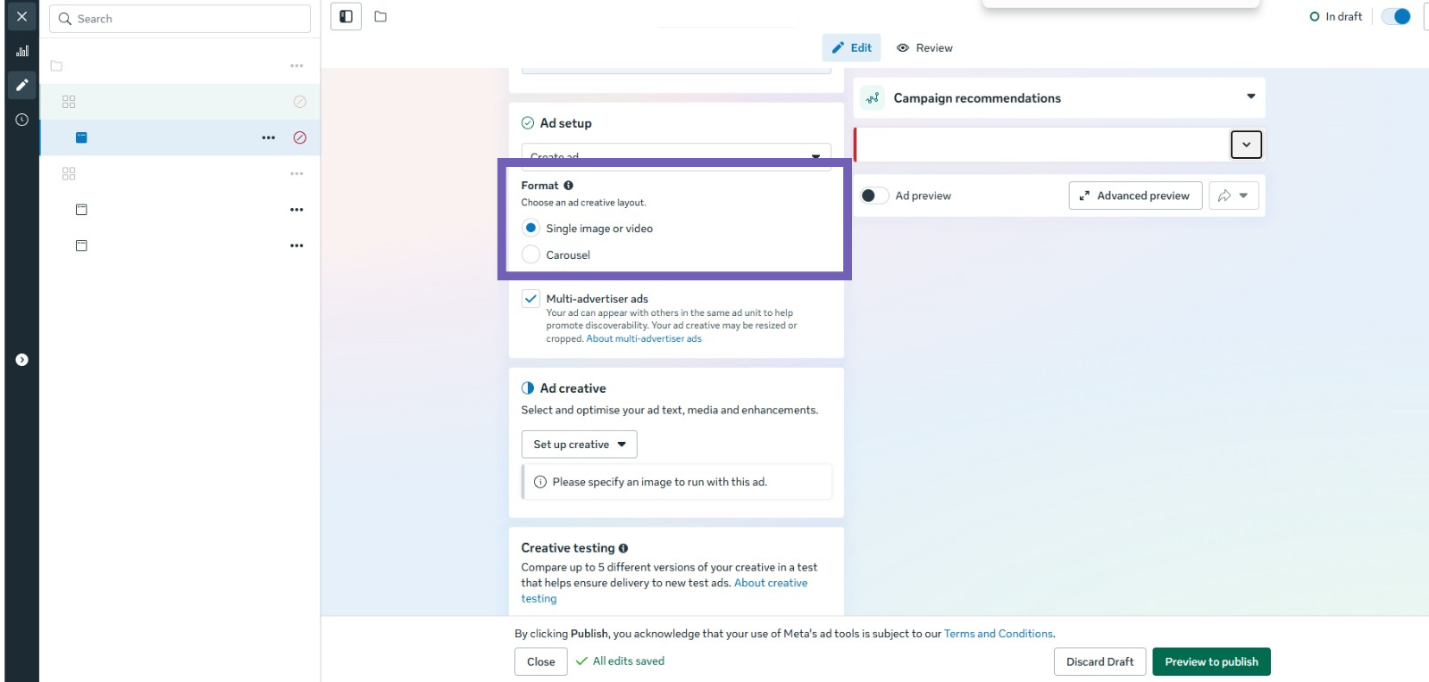 Facebook Lead Ads to WhatsApp: The Complete Playbook (2026) 4 Content format