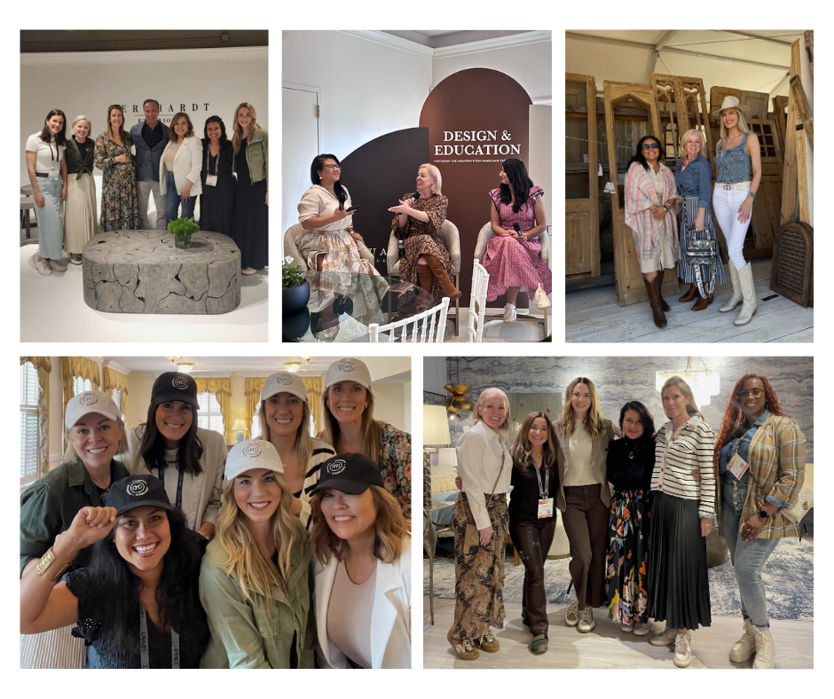a collage of design events sponsored by DesignDash