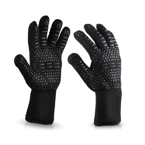 Heat Resistant Gloves: 3-layer protection system - rated to resist up to 932℉ (500℃)