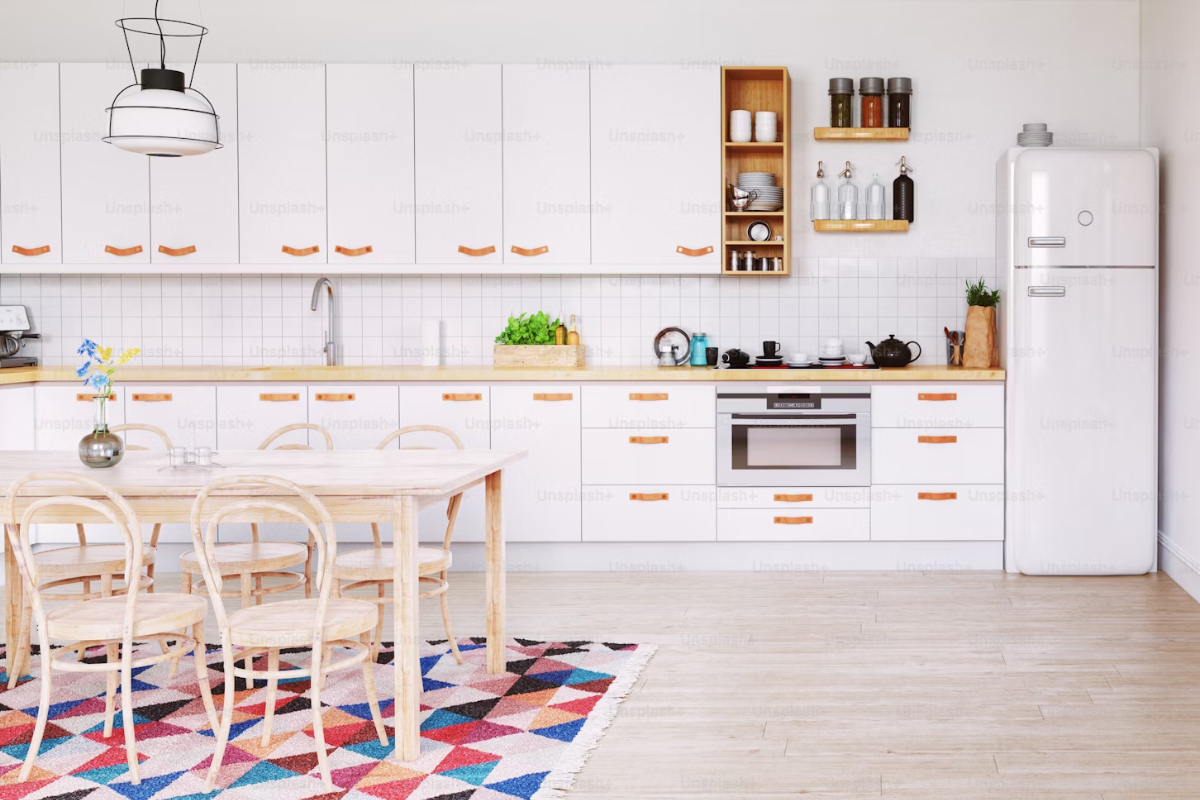 Affordable stylish rugs for kitchen