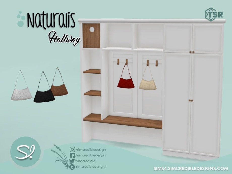 Naturalis Hallway Hang Bag for Shelves
