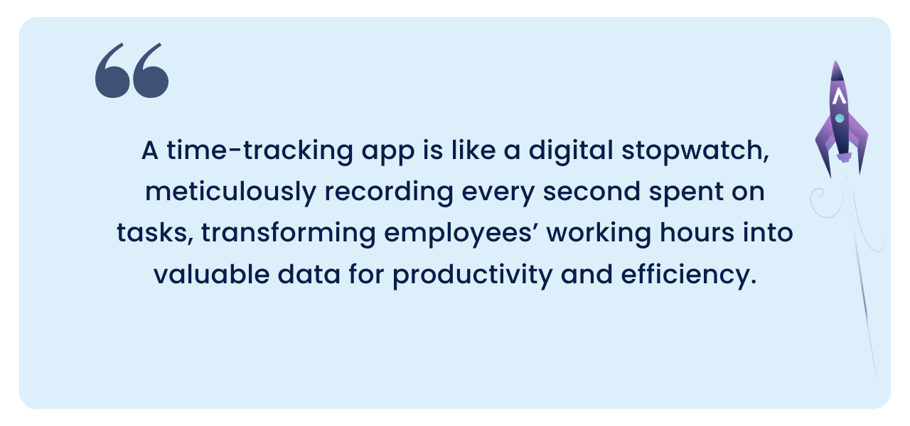 time tracking app