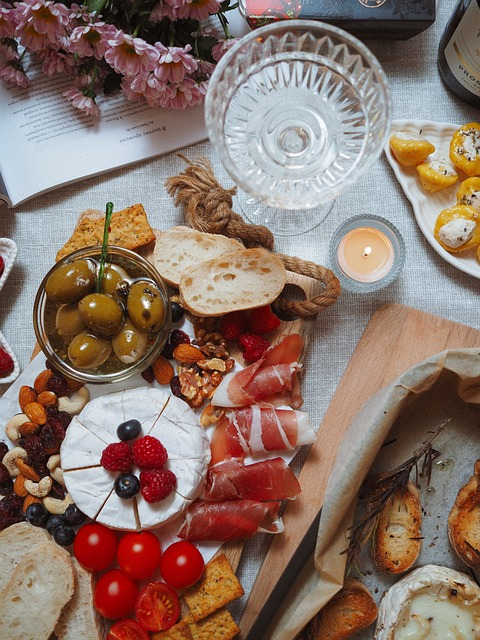 appetizer, charcuterie board, party