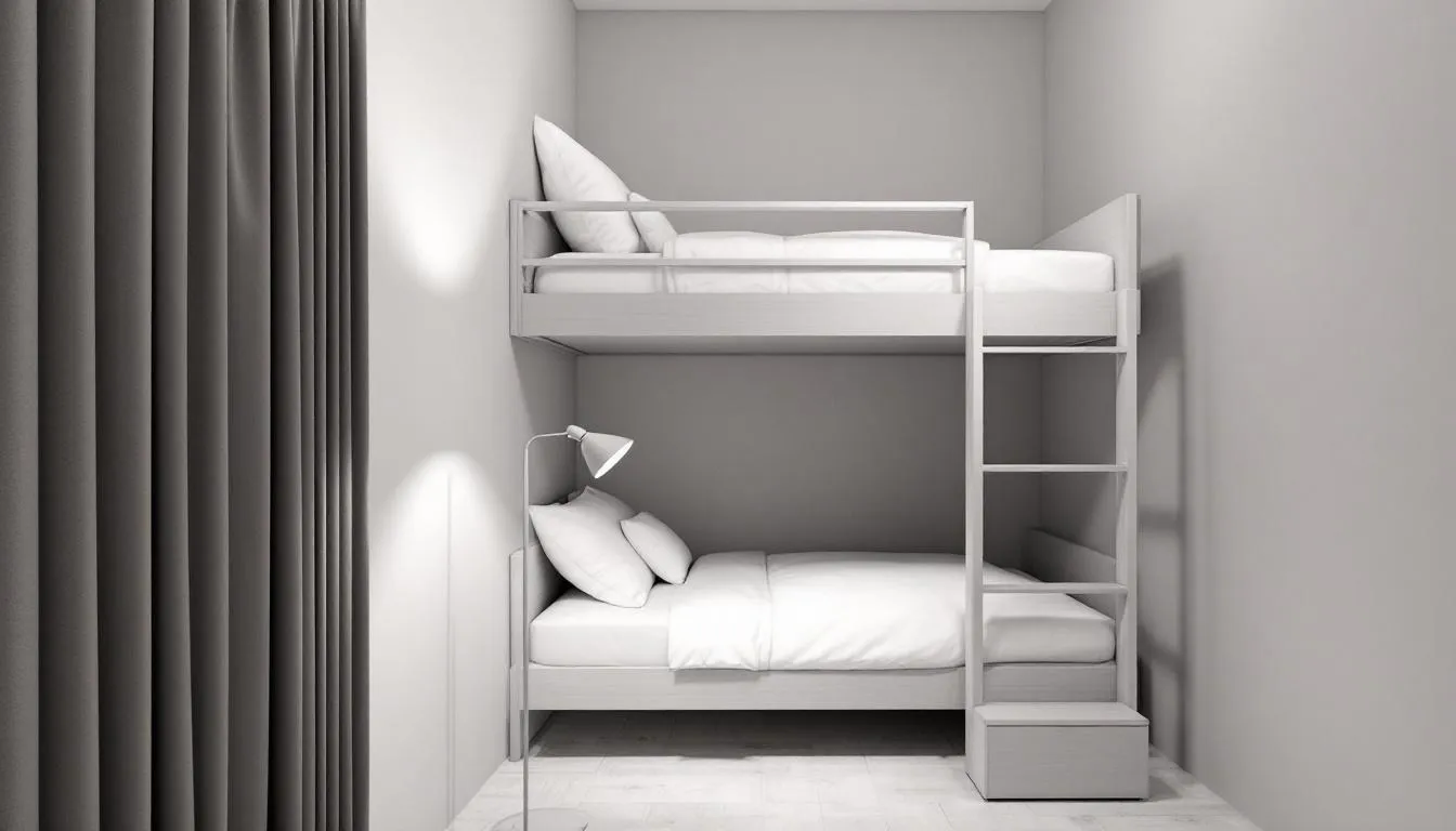 Design tips for incorporating bunk beds in a guest room.
