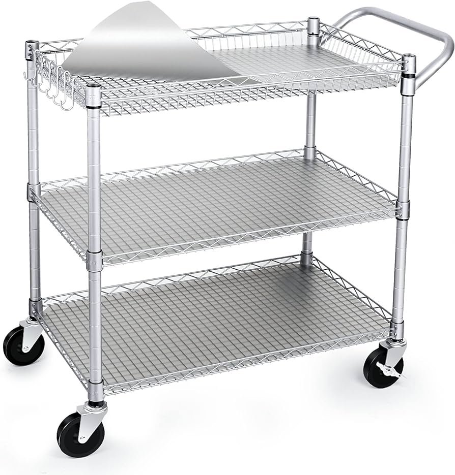 Durable steel cart for various applications