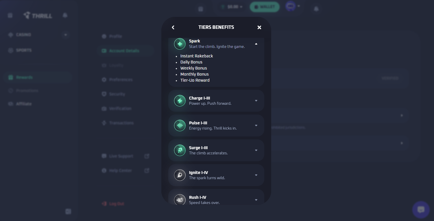 Thrill Casino Review and Bonuses 2026