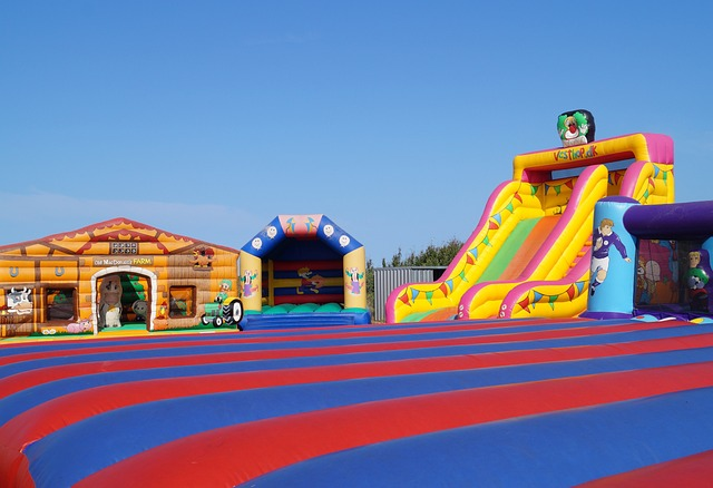 bouncy castles, air cushion, bouncy castle