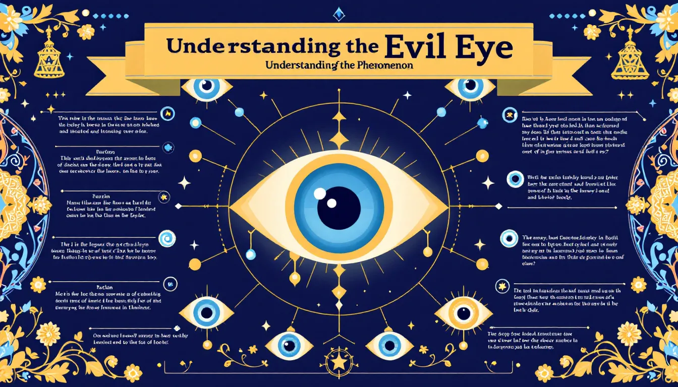 The image depicts various evil eye necklaces and bracelets, showcasing their vibrant colors and intricate designs, which are believed to possess protective powers against bad luck and negative energy. These pieces serve as powerful symbols of protection, worn by individuals across many cultures to ward off the evil gaze and harmful intentions.