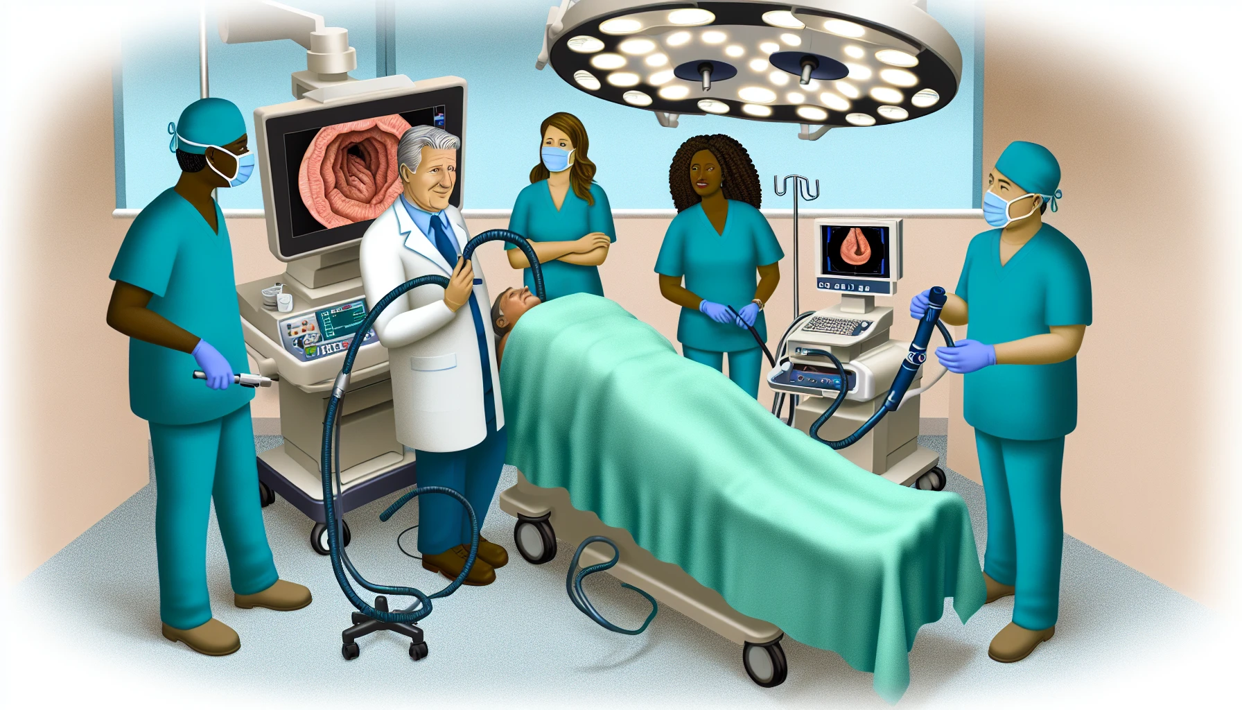 Colonoscopy screening procedure