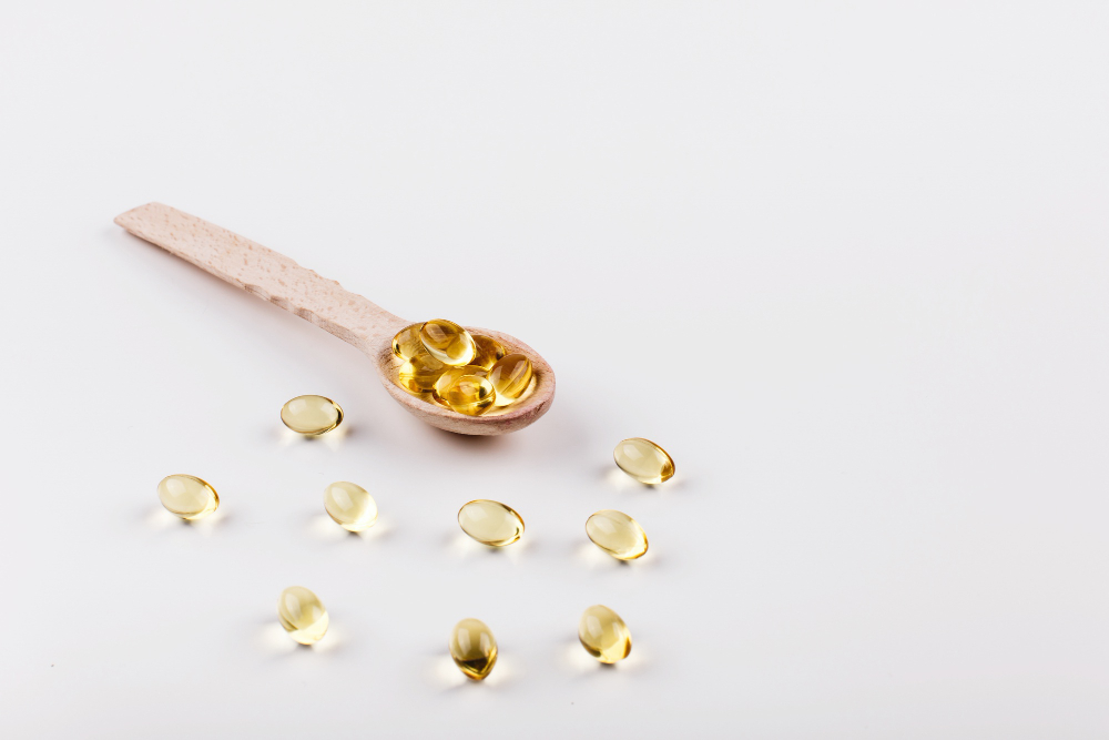 A suplementação de omega 3 é uma alternativa para quem não consegue atingir as quantidades mínimas necessárias. Fonte da imagem: Freepik. 