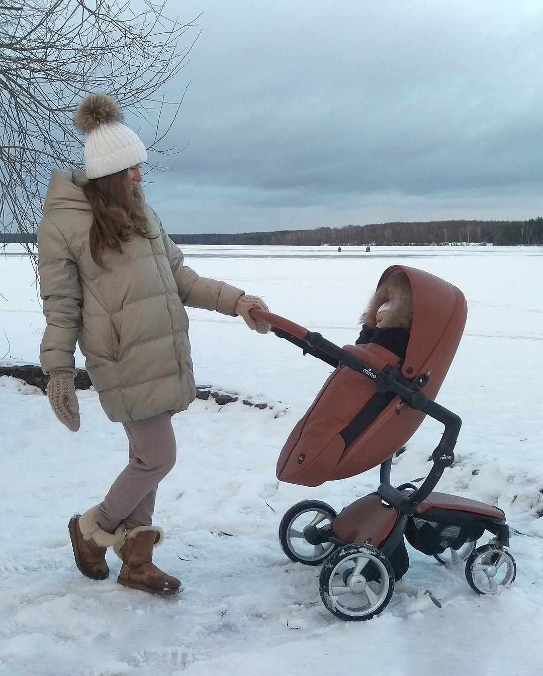 Xari Signature with winter stroller canopy