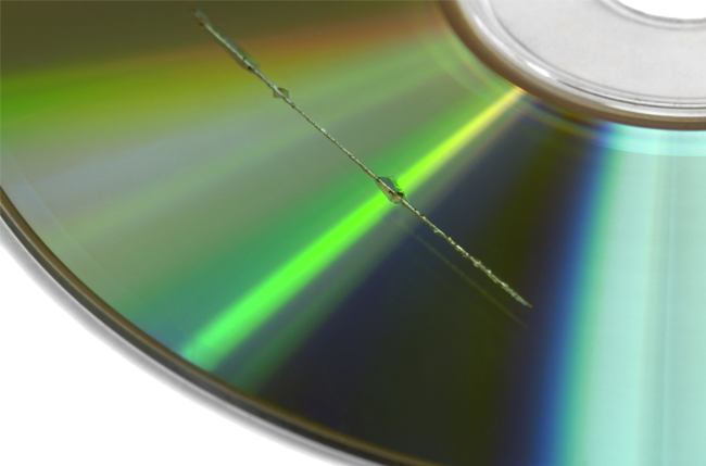 Scratched Disc