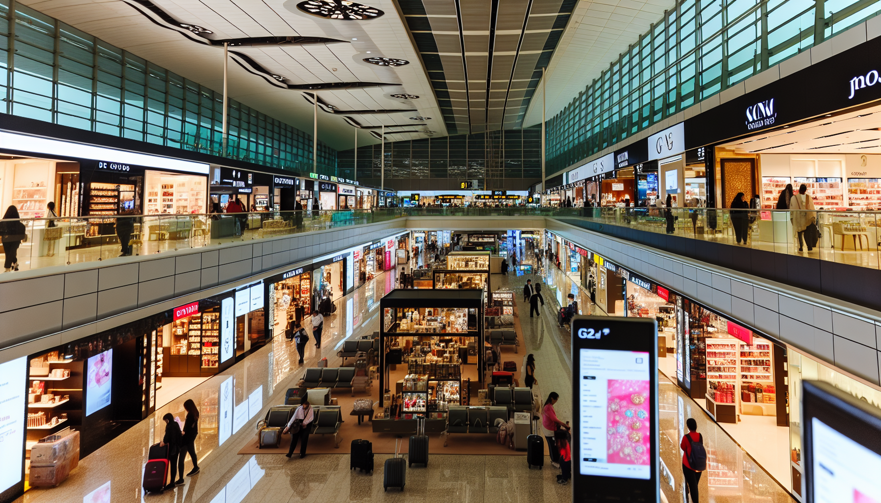 Shopping and Retail at Terminal 8