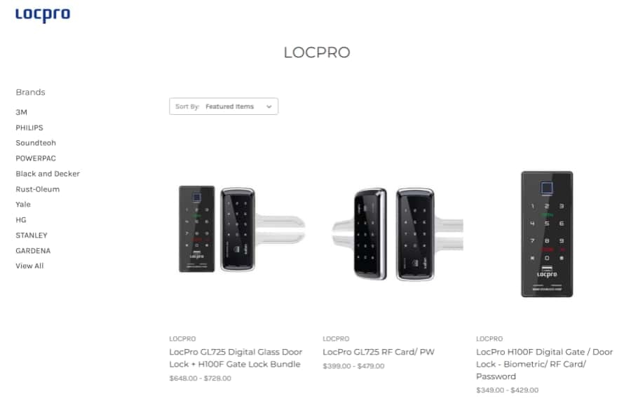 Locpro Digital Lock Image