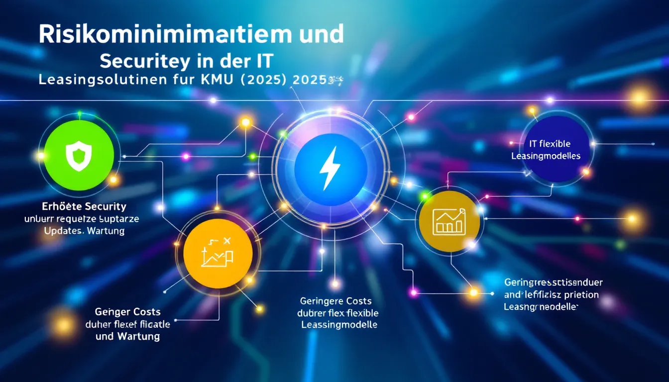 Risikominimierung und Sicherheit in der IT durch Leasinglösungen im Jahr 2025.