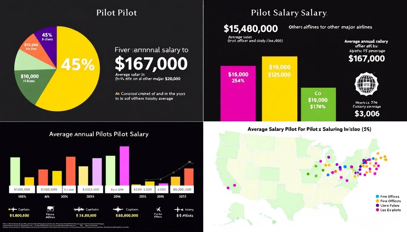 Overview of FedEx pilots salary.