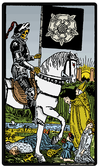 Illsustration of Death Tarot card