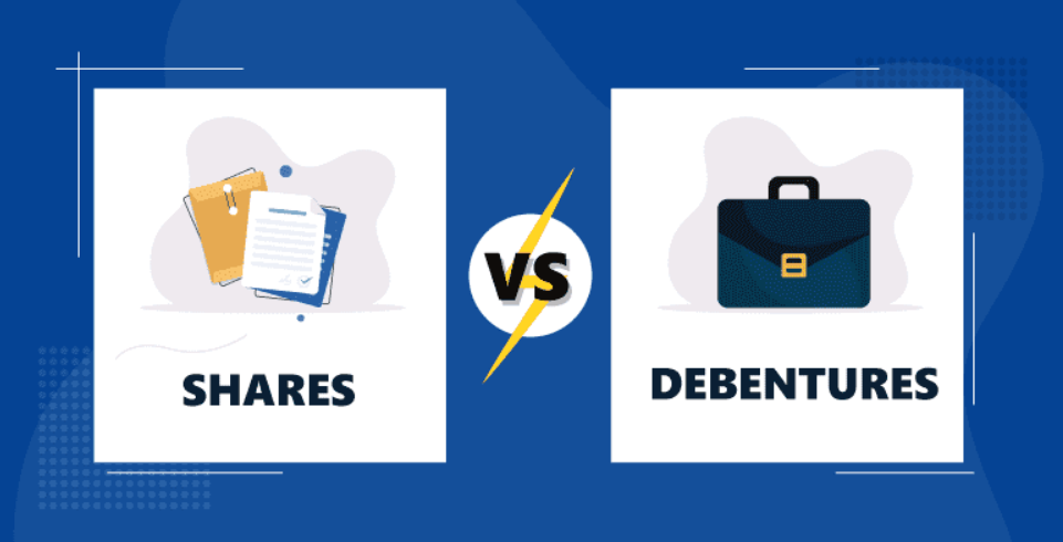 advantages of shares over debentures