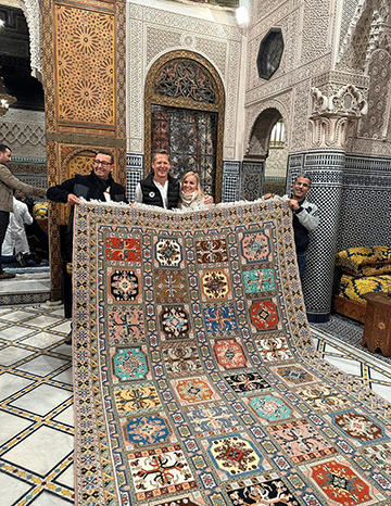 Rug shopping in Fez!