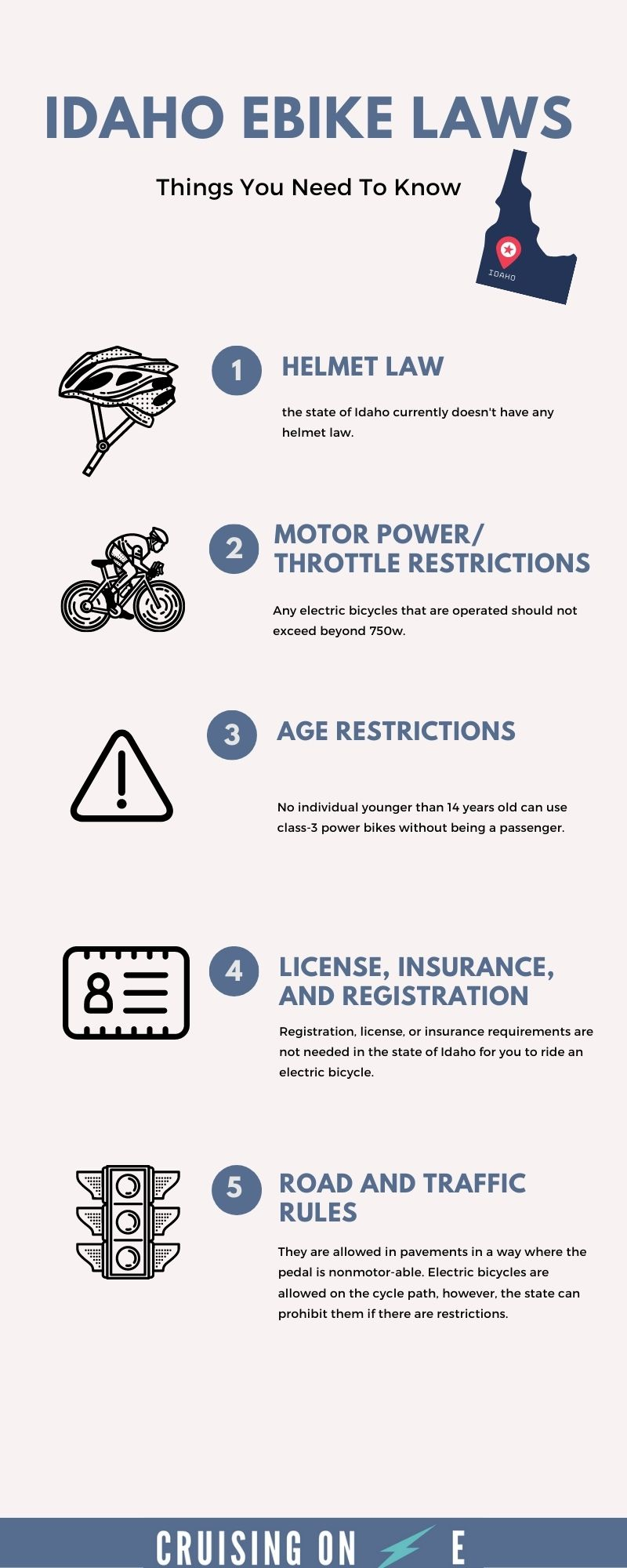 Idaho Ebike Laws — Restrictions You Need To Know When Riding An E-bike ...