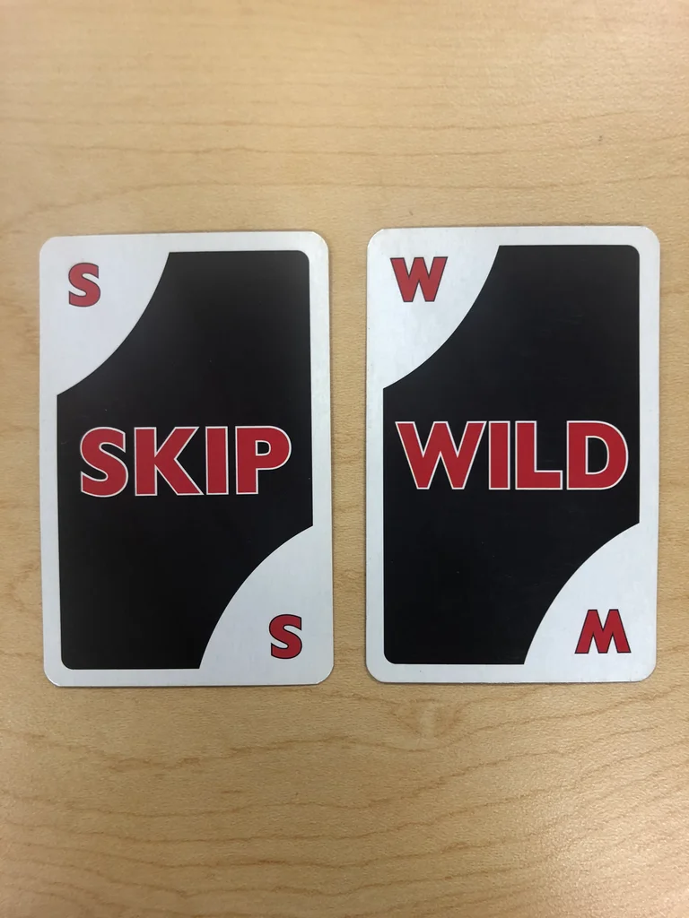 Wild and Skip Cards