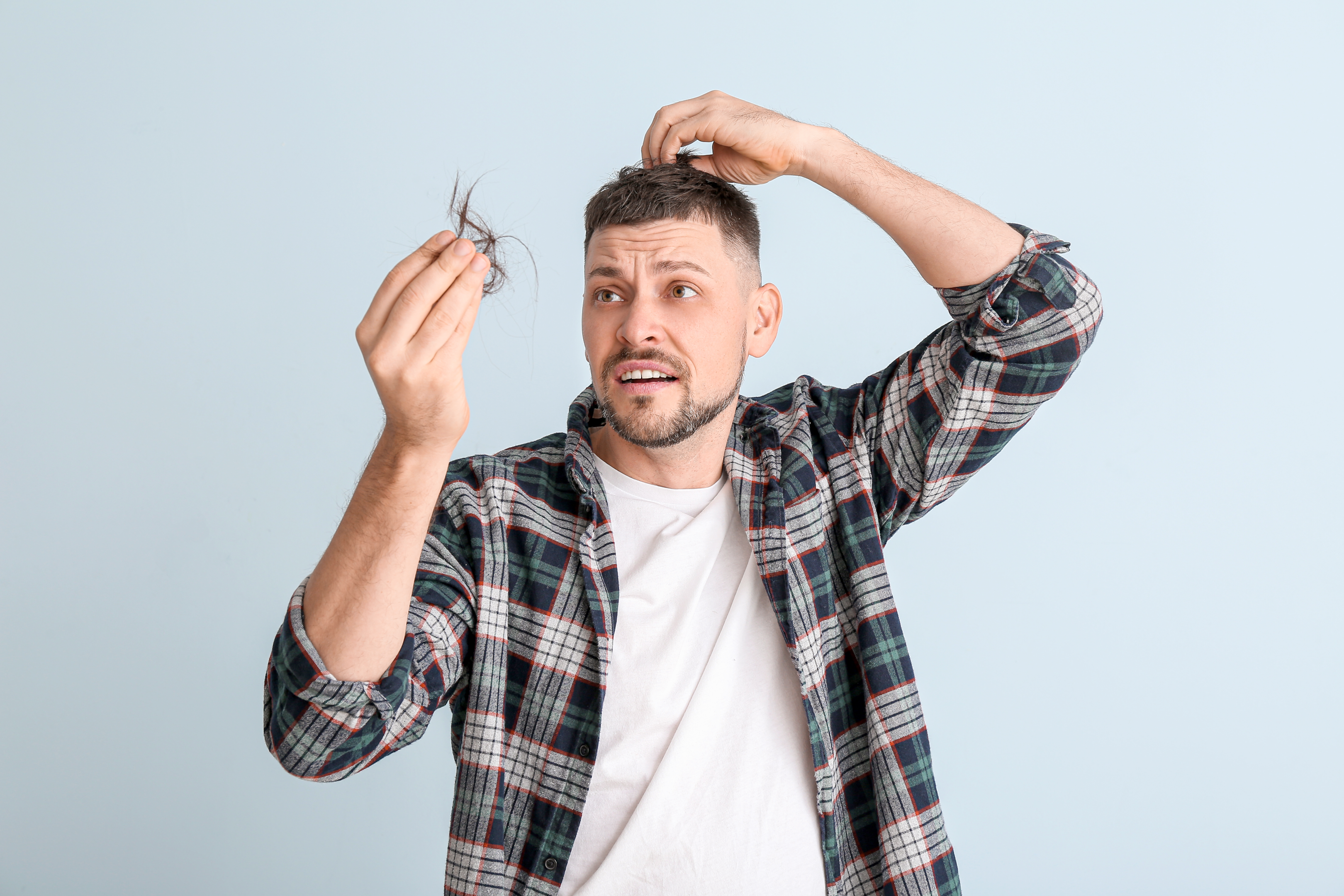 Not every hair loss should be a source of worry.
