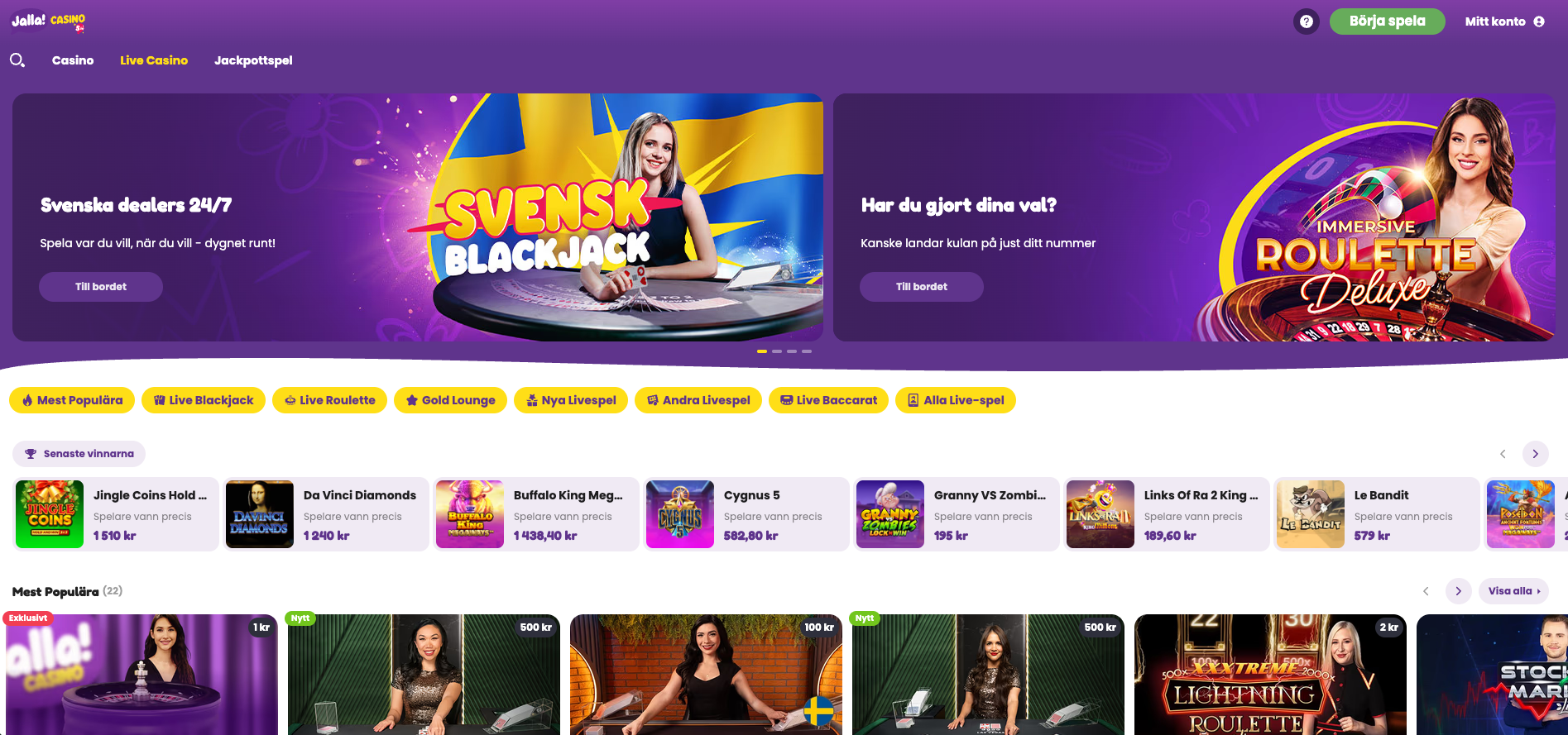 jalla casino livecasino