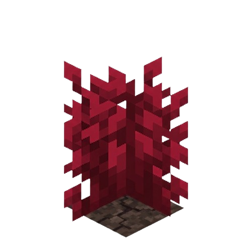 Red shrubs Minecraft 26.3