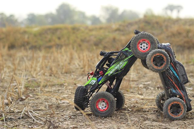 off-road vehicles, toys, field