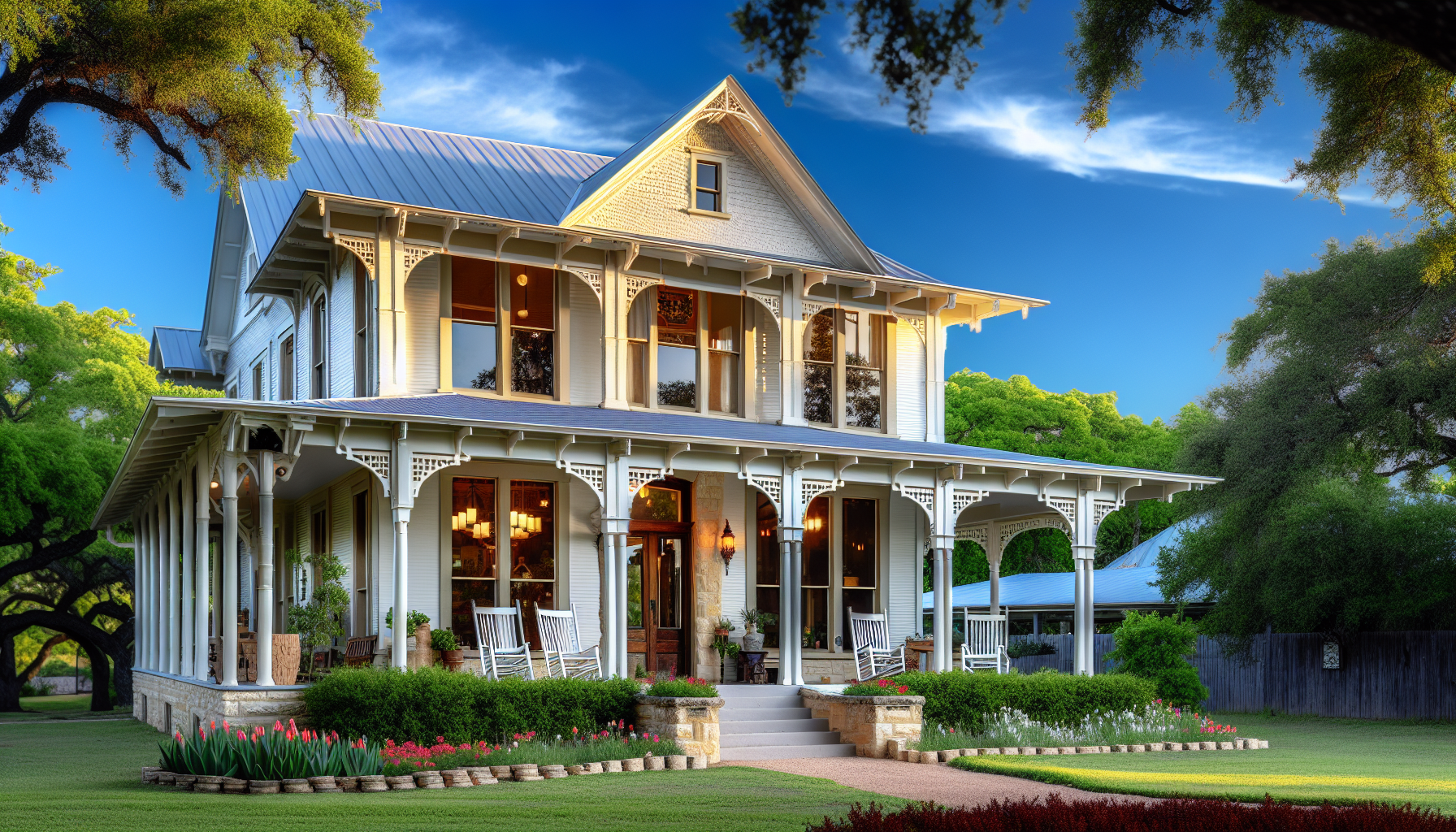 Historic charm of acreage homes in Austin, TX