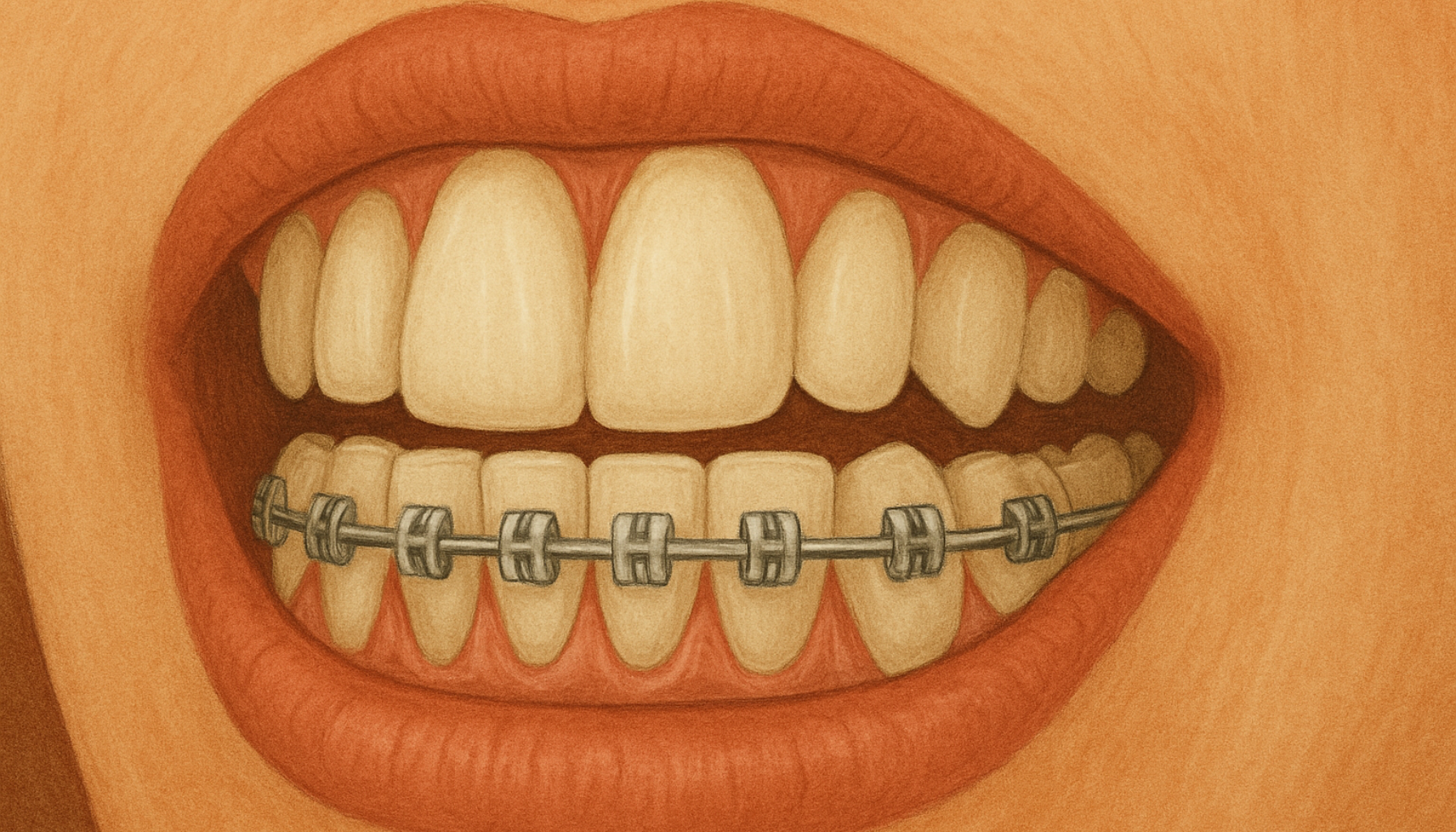 Nærbilde av overbitt med tannregulering på underkjeven, viser tannstilling før justering og ortodontisk behandling. overbitt regulering tennene i underkjeven tennene i overkjeven lenger ut enn tennene åpent bitt dypt bitt hos barn store åpne bitt overbitt usynlig tannregulering underkjevens tannbue store mellomrom tannregulering tennene større underbitt permanente tenner tennene står behandling underbitt tenner regulering hos barn ofte overkjeven korrigere bittfeil mer underkjeven kryssbitt tilfeller kjeveortoped føre kjeven viktig trenger tannstillingsfeil andre kjevene nødvendig behandles alder lenger kirurgi behandle får fortennene behandlingen brukes kjevekirurgi problemer tidlig usynlig munnen flere tillegg bittet ønsker gjøre overbittet tannbue sammen vanligvis tannlegen gir trangstilling ulike voksne