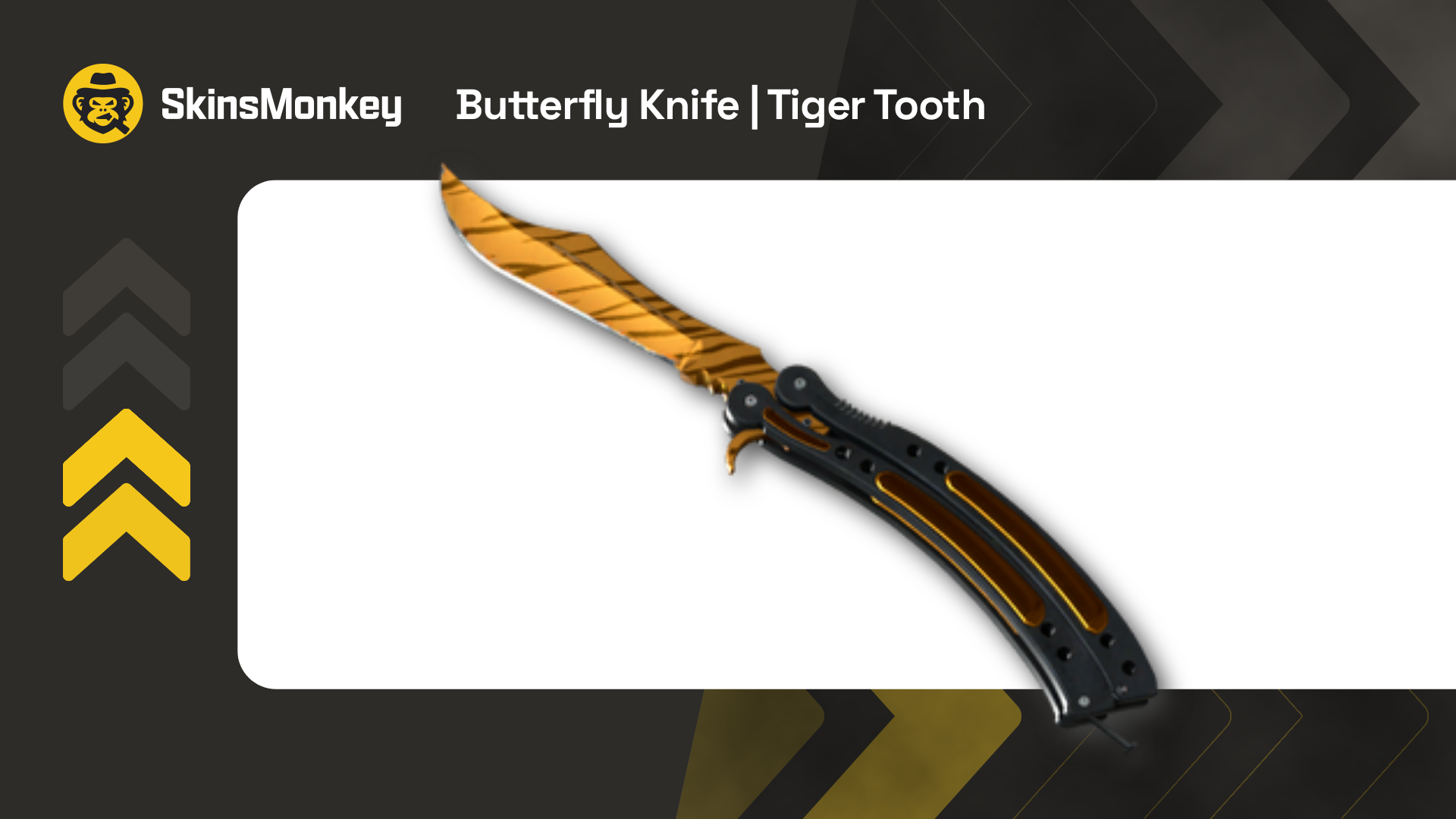 Butterfly Knife Tiger Tooth