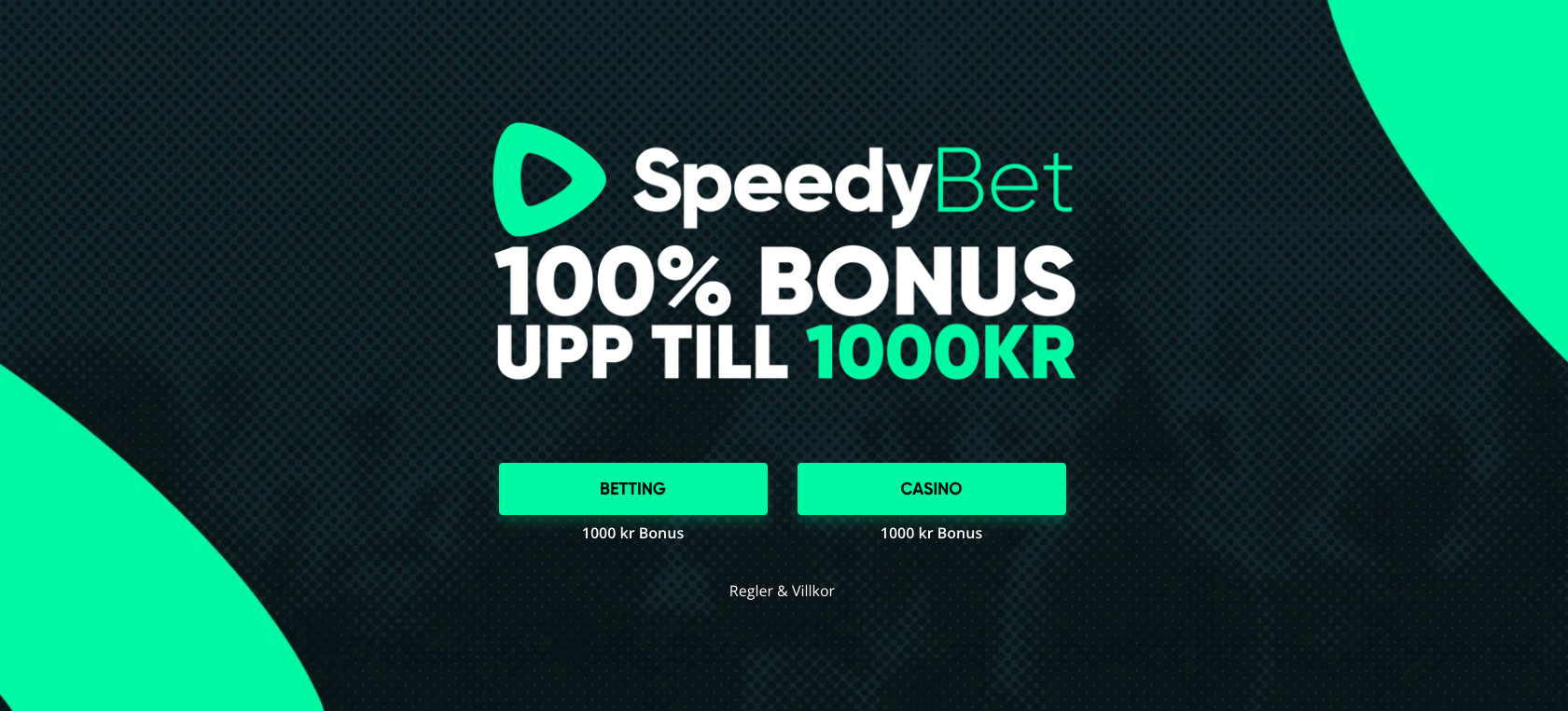 Speedybet bonus