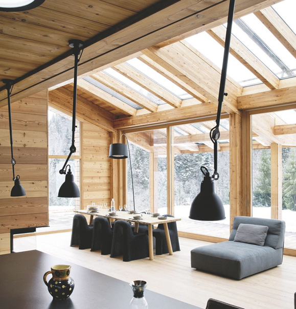 Large Windows in a Mid-century Modern Home