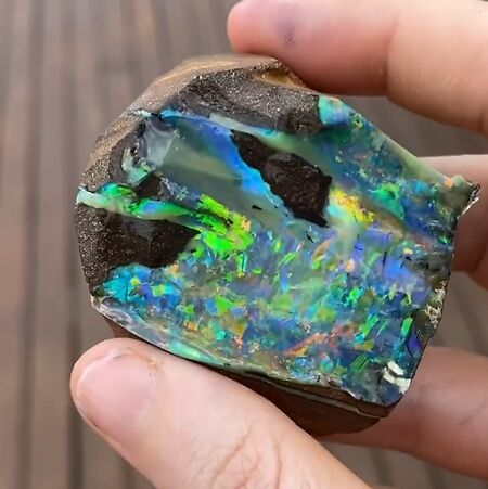 Australian boulder opal